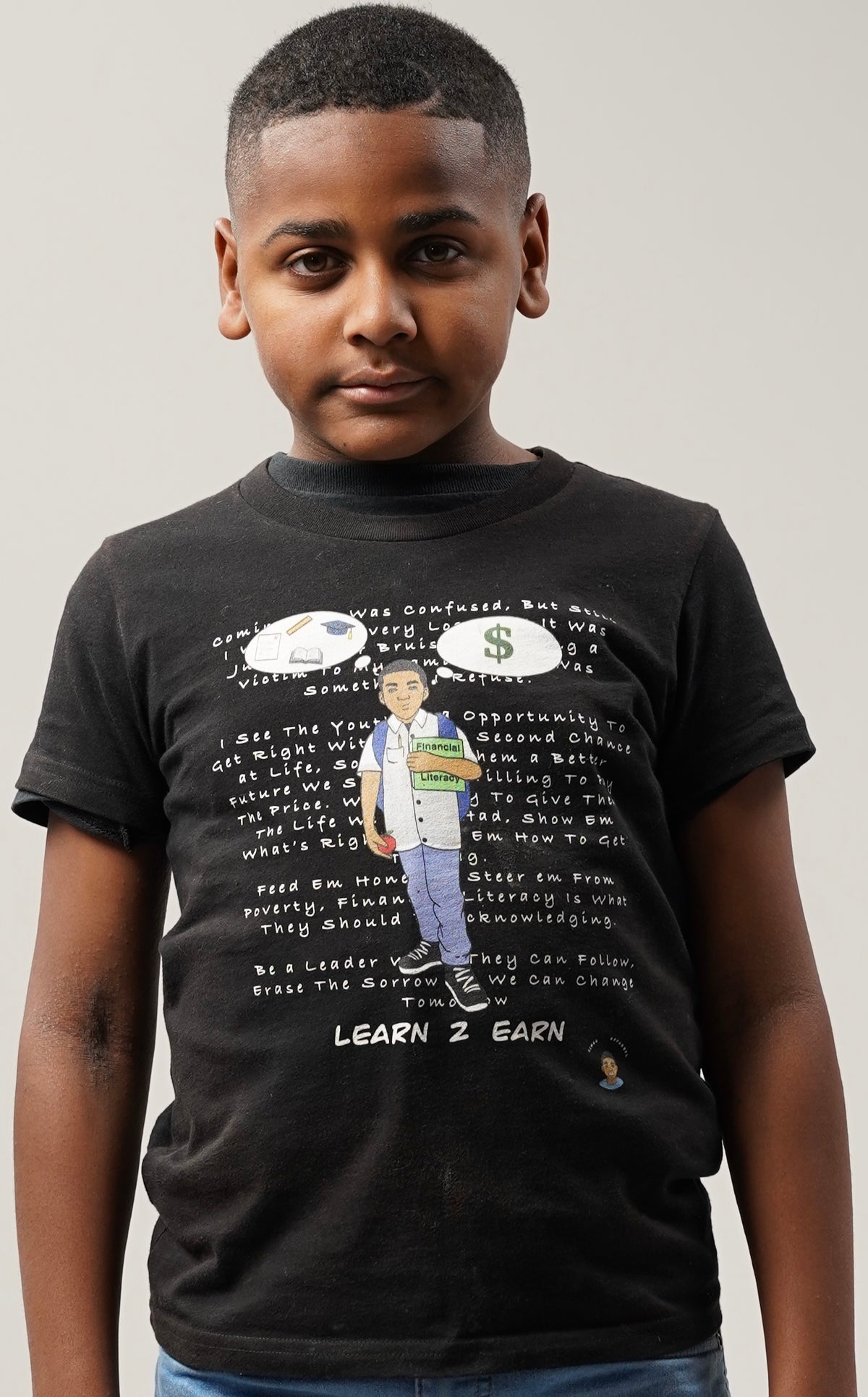 Learn 2 Earn Shirt (Kids)